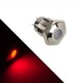 Lamptron Vandalism protected LED - red, silver version