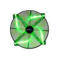 Aerocool Silent Master 200 - Green LED (200x200x20mm)
