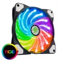 Black Ice Nemesis GTS 240 Radiator White with 16.8 Million Colour RGB Storm Force Ring Fans