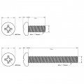 Hardware Labs Black Ice Radiator Screw set - 4x M4 x 30mm, 4x M4 x 5mm