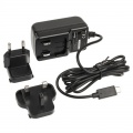 Akasa 15 watt USB Type C power supply compatible with Raspberry Pi 4, black