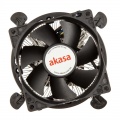 Akasa Dual Socket Low Noise PWM CPU cooler for 775 / 115X - 80mm