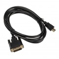 Akasa DVI-D to HDMI cable - black - 2m