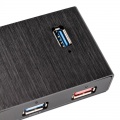 Akasa Elite 4EX - 4x USB 3.0 Hub including 1x Fast Charging Port.