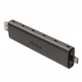 Akasa external M.2 NVMe case, USB 3.1, aluminum - black