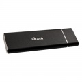 Akasa External USB 3.1 M.2 SSD Aluminum Enclosure - Black