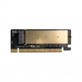 Akasa M.2 PCIe adapter with cooler - black