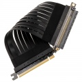 Akasa Riser Black X2, Premium PCIe 3.0 x 16 Riser Cable, 20cm - black