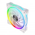 Akasa SOHO AR Addressable RGB Fan, white - 120mm