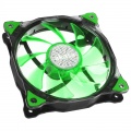 Akasa Vegas LED fan, green - 120mm