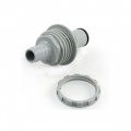 Quick-release coupling CPC 12.7mm plug with bulkhead thread