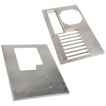 DimasTech Mainboard tray ATX, 8 slots - aluminum