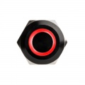 DimasTech Vandalism push button 22mm, Blackline Ring - RGB
