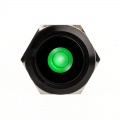 DimasTech Vandalism switch / push button 25mm, Blackline Dot - RGB