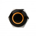 DimasTech vandalism switches / buttons 16mm - Black Line - Orange