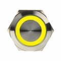 DimasTech vandalism switches / buttons 22mm - Silverline - yellow
