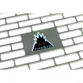 Phobya Radiator grill single (140) Bricky - stainless steel