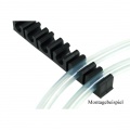 Phobya Terminal Strip Black 16mm (OD 16mm or 5/8) 6 Clips