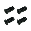 Phobya Fan screws, 4 pieces (small) - black