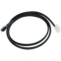 Phobya Flow Meter Cable 3-pin 80cm - Black Sleeved