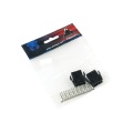 Phobya VGA Power Connector 8Pin female incl. 8 Pins - 2 pcs Black