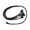 Phobya Y-cable 4Pin PWM to 6x 4Pin PWM 60cm - black