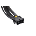 Phobya Y-cable 8Pin socket to 2x 6+2Pin plug (VGA) - black