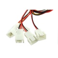 Y-cable 3Pin Molex to 4x 3Pin