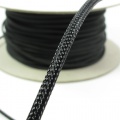 2.5mm Cable Modders U-HD Braid Sleeving - Jet Black, 1m
