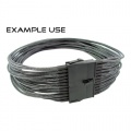4mm Cable Modders U-HD Braid Sleeving - Carbon Fiber, 1m