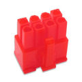 8 Pin Female PCI-Express Power Connector - UV Red
