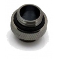 XSPC G1/4 5mm Male to Male Fitting - Black Chrome