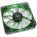 BitFenix Spectre PRO 140mm Green LED Fan - Black