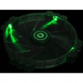 BitFenix Spectre PRO 200mm Green LED Fan - black