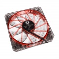BitFenix Spectre PRO 140mm Red LED Fan - Black