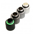 Bitspower Fitting 1/4 inch to 10mm ID - True Silver