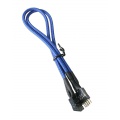 BitFenix internal USB extension 30cm - sleeved blue / black