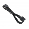 BitFenix  Molex to SATA Adapter 45 cm - sleeved black / black